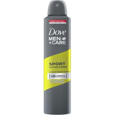 Dove Men Sport Actieve Frisse Deo Spray (250ml) Dove Men Sport Actieve Frisse Deo Spray (250ml)