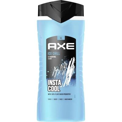 Axe Ice Chill 400ml - Gel de Banho Refrescante para Homens Axe Ice Chill 400ml - Gel de Banho Refrescante para Homens