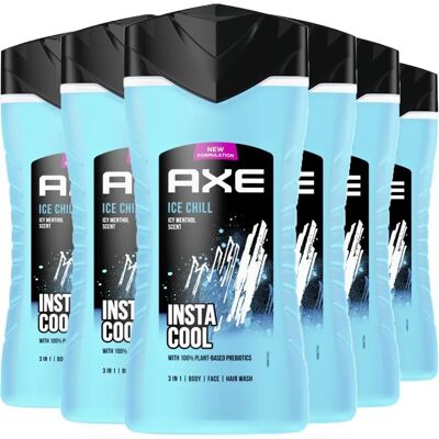 Axe Ice Chill XL 3-i-1 Duschgel & Schampo - Mannens Fräschhet Axe Ice Chill XL 3-i-1 Duschgel & Schampo - Mannens Fräschhet