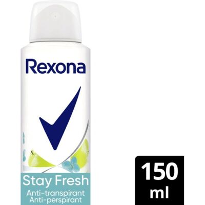 Rexona MotionSense Stay Fresh Antiperspirant Blue Poppy & Apple - Antiperspirant Rexona MotionSense Stay Fresh Antiperspirant Blue Poppy & Apple - Antiperspirant