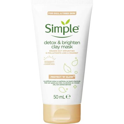 Simple Protect and Glow Bundle - Masque, Nettoyant & Hydratant Visage - Publicité Simple Protect and Glow Bundle - Masque, Nettoyant & Hydratant Visage - Publicité