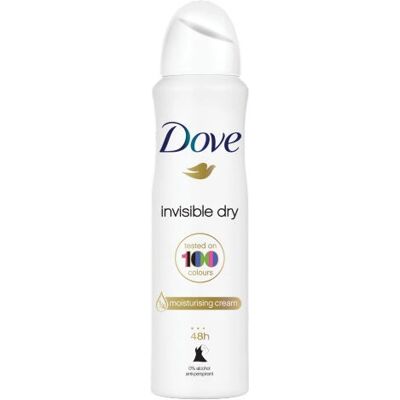 Dove Invisible Dry Spray Deodorant - Anti-Perspirant 150ml Dove Invisible Dry Spray Deodorant - Anti-Perspirant 150ml