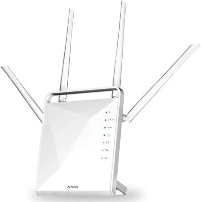 Strong 1200 Dual Band WLAN Router - 4 Antennen - Gigabit Ethernet Strong 1200 Dual Band WLAN Router - 4 Antennen - Gigabit Ethernet