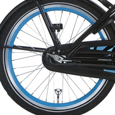 Alpina J19SG 22 inch Zeegroen Zink Naaf Wiel - Wiel Alpina J19SG 22 inch Zeegroen Zink Naaf Wiel - Wiel