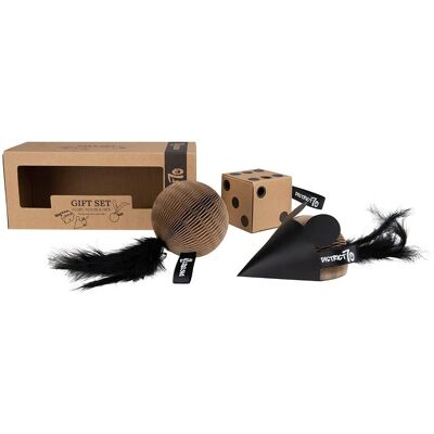 District 70 Katzenspielzeug Geschenkset - Würfel, Gloria, Maus District 70 Katzenspielzeug Geschenkset - Würfel, Gloria, Maus