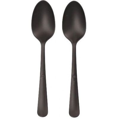 Cuillère réutilisable noire en polypropylène Papstar 96528 - Vaisselle jetable & Ustensiles - Publicité Cuillère réutilisable noire en polypropylène Papstar 96528 - Vaisselle jetable & Ustensiles - Publicité