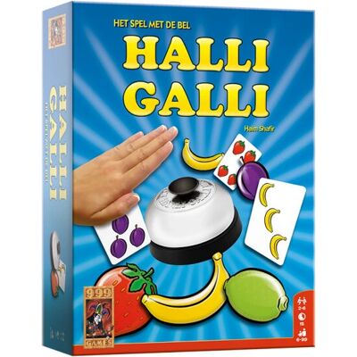 999 Games Halli Galli Meerkleurig Reactiespel - Gezellig Familiespel 999 Games Halli Galli Meerkleurig Reactiespel - Gezellig Familiespel