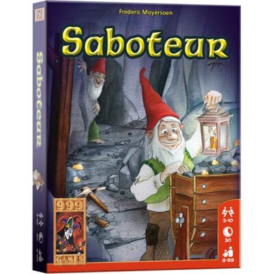 999 Games Saboteur Jeu de Cartes - Rôles Cachés - Publicité 999 Games Saboteur Jeu de Cartes - Rôles Cachés - Publicité