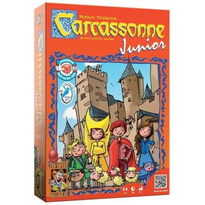 999 Games Carcassonne Junior Jeu de société - Stratégie - Publicité 999 Games Carcassonne Junior Jeu de société - Stratégie - Publicité