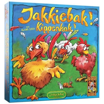 999 Jeux Jakkiebak! Kippenkak! - Jeu de société - Publicité 999 Jeux Jakkiebak! Kippenkak! - Jeu de société - Publicité