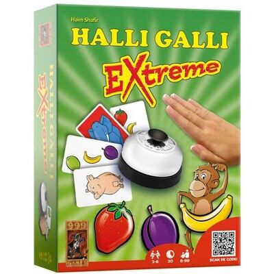 999 Games Halli Galli - Jeu de cartes extrême pour 2-6 joueurs - Amusement rapide - Publicité 999 Games Halli Galli - Jeu de cartes extrême pour 2-6 joueurs - Amusement rapide - Publicité