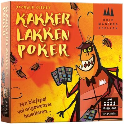 999 Games Trois Magiciens Kakkerlakkenpoker - Jeu de cartes - 8+ - Multicolore 999 Games Trois Magiciens Kakkerlakkenpoker - Jeu de cartes - 8+ - Multicolore