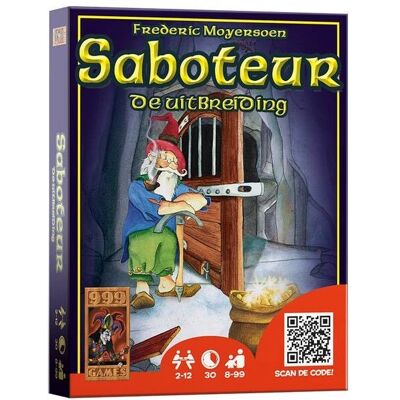 999 Games Saboteur - Extension - Jeu de Cartes - Publicité 999 Games Saboteur - Extension - Jeu de Cartes - Publicité