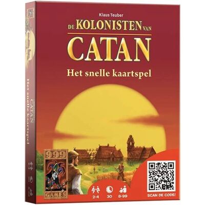 999 Games Catan - Le jeu de cartes rapide - Jeu de société - 8+ - Publicité 999 Games Catan - Le jeu de cartes rapide - Jeu de société - 8+ - Publicité