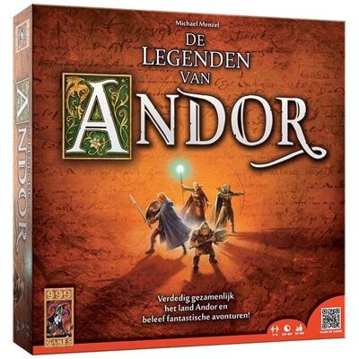 999 Games De Legenden van Andor - Bordspel - Fantasy avontuur 999 Games De Legenden van Andor - Bordspel - Fantasy avontuur