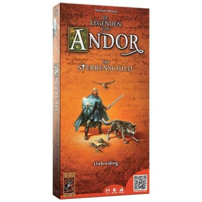 999 Games Les Légendes d'Andor: Le Bouclier des Étoiles - Extension de jeu de société - Publicité 999 Games Les Légendes d'Andor: Le Bouclier des Étoiles - Extension de jeu de société - Publicité
