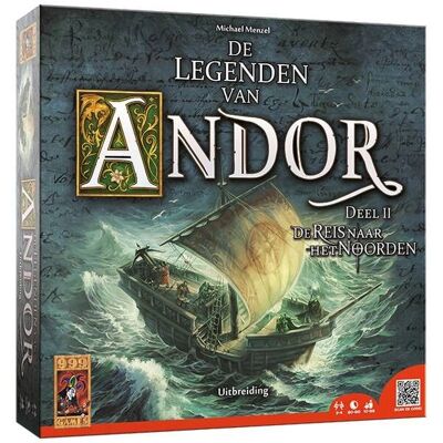 999 Jeux Les Légendes d'Andor: La Traversée vers le Nord extension - Publicité 999 Jeux Les Légendes d'Andor: La Traversée vers le Nord extension - Publicité