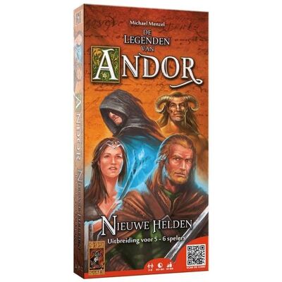 999 Games Les Légendes d'Andor: Nouveaux Héros 5/6 - Extension - Publicité 999 Games Les Légendes d'Andor: Nouveaux Héros 5/6 - Extension - Publicité