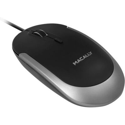 Macally DynaMouse - Rato Óptico USB-C ambidestro - 2400 DPI Macally DynaMouse - Rato Óptico USB-C ambidestro - 2400 DPI