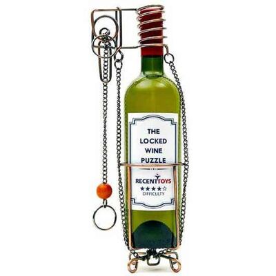 Recent Toys Locked Wine Bottle Puzzle - Unisex Recent Toys Locked Wine Bottle Puzzle - Unisex