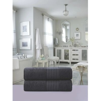 Muller Textiles Anthrazit Baumwolle 8 pcs - Handtuchset Muller Textiles Anthrazit Baumwolle 8 pcs - Handtuchset