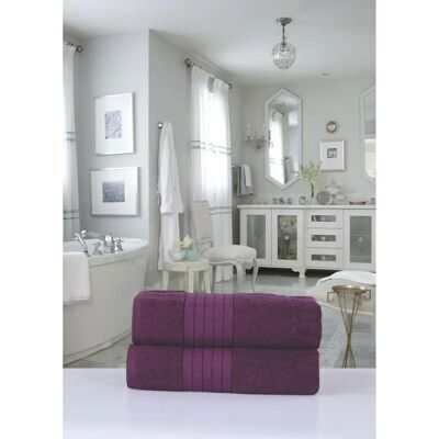 Muller Textiles Bordeaux Baumwoll 8er Handtuchset - Handtuch Set Muller Textiles Bordeaux Baumwoll 8er Handtuchset - Handtuch Set