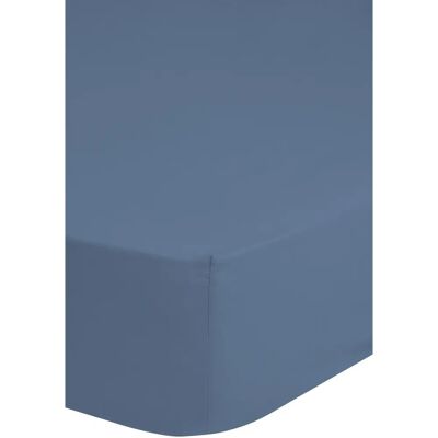 Muller Textiles IJskleur Jersey Fitted Sheet - Beddengoed Muller Textiles IJskleur Jersey Fitted Sheet - Beddengoed