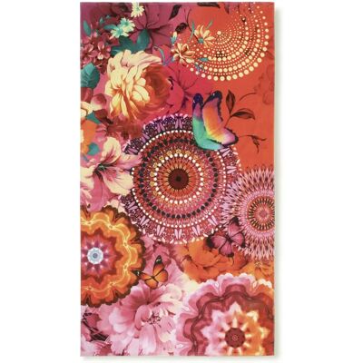 Hip Mandala Orange Strandtuch - Strandtuch Hip Mandala Orange Strandtuch - Strandtuch
