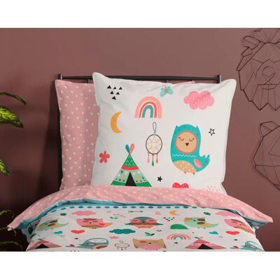 Good morning Wise roze Kinderbeddengoed - Kinder Bedding Good morning Wise roze Kinderbeddengoed - Kinder Bedding
