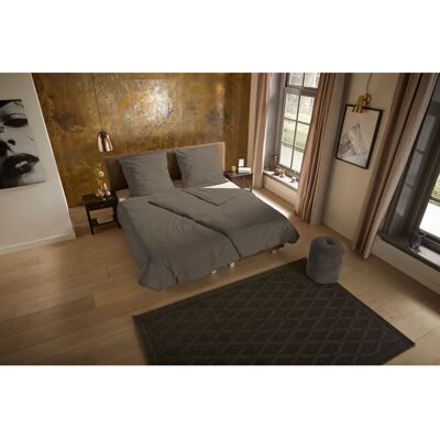 Pure - Pure Uni - Taupe - 135x200 - Beddengoedset Pure - Pure Uni - Taupe - 135x200 - Beddengoedset