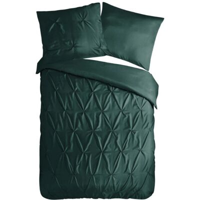 Pure - Luxe Chesterfield Groen - Groen - 140x200/220 cm - Dekbedovertrek Pure - Luxe Chesterfield Groen - Groen - 140x200/220 cm - Dekbedovertrek