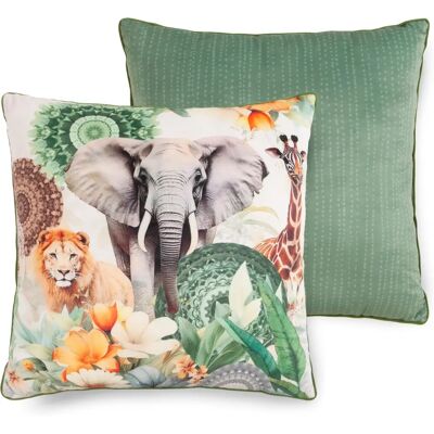 Sagadar - HIP - Groen - 48x48 cm - Kussen Sagadar - HIP - Groen - 48x48 cm - Kussen