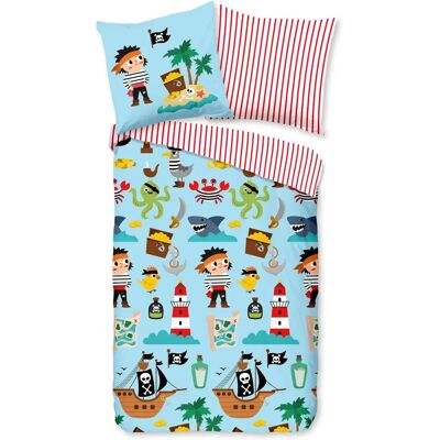 Good morning Caribbean Türkis Kinderbettwäsche - Kinder Bettwäsche Good morning Caribbean Türkis Kinderbettwäsche - Kinder Bettwäsche