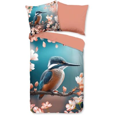 Good Morning - Monti - Perzik - 135x200 - Beddengoed-set Good Morning - Monti - Perzik - 135x200 - Beddengoed-set