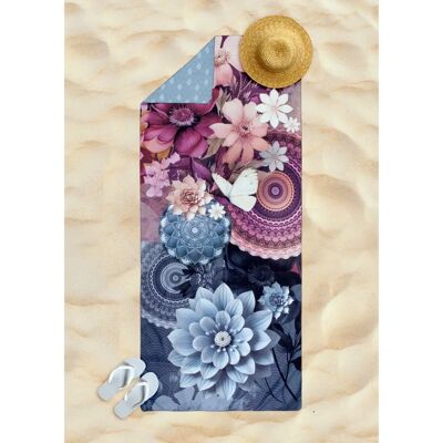 HIP - Asher - Bordeaux - 75x180 cm - Travel towel HIP - Asher - Bordeaux - 75x180 cm - Travel towel
