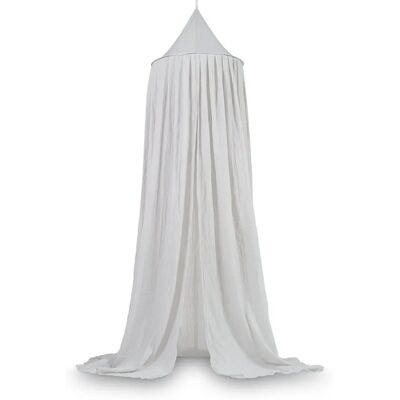 Jollein Vintage Sieć na komary 245cm Szara - Mosquito Net / Baldachin Jollein Vintage Sieć na komary 245cm Szara - Mosquito Net / Baldachin