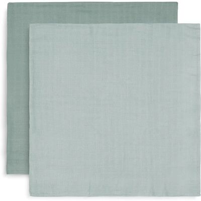 Jollein Ash Green 115x115cm Multi-purpose Baby Cloth - Baby Swaddle Jollein Ash Green 115x115cm Multi-purpose Baby Cloth - Baby Swaddle