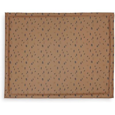 Jollein Speelmat - 75x95cm Plastic Spot - Karamel Jollein Speelmat - 75x95cm Plastic Spot - Karamel