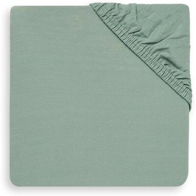 Pościel Jollein jersey zielony popiel 60x120 - Pościel Pościel Jollein jersey zielony popiel 60x120 - Pościel