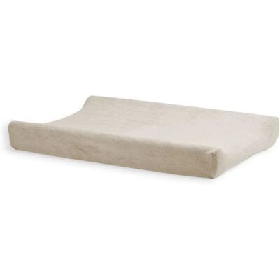 Housse de Matelas à Langer - Nougat - Tissu Éponge Doux - Publicité Housse de Matelas à Langer - Nougat - Tissu Éponge Doux - Publicité