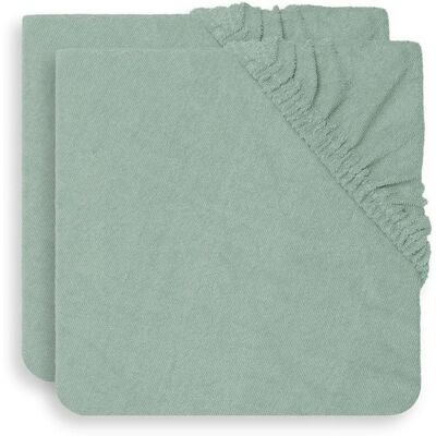 Housse matelas à langer ajustable - Vert - 50x70cm Housse matelas à langer ajustable - Vert - 50x70cm