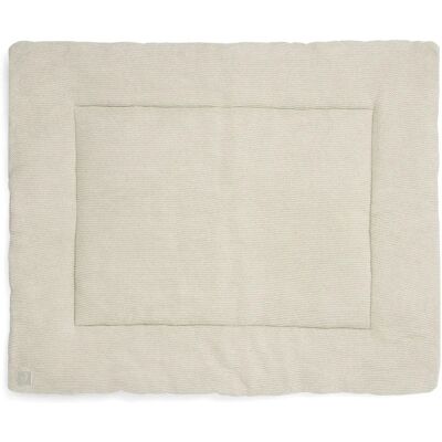 Jollein Spielmatte - Beigebraun, 80x100 cm, Doppelseitig, Strick Jollein Spielmatte - Beigebraun, 80x100 cm, Doppelseitig, Strick