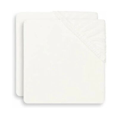 Jollein ivory 50x70 cm przewijak pokrywa - zestaw 2 Jollein ivory 50x70 cm przewijak pokrywa - zestaw 2