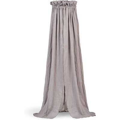 Jollein Baby Sluier Storm Grey 155 cm - Kinderledikant Hemeltje Jollein Baby Sluier Storm Grey 155 cm - Kinderledikant Hemeltje