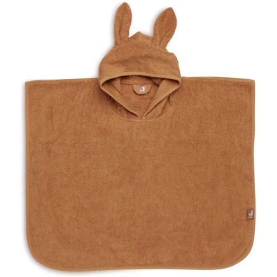 Jollein Caramel Dziecięce ręcznikowe poncho - 60x62cm - 1-4 lat Jollein Caramel Dziecięce ręcznikowe poncho - 60x62cm - 1-4 lat