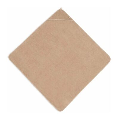 Jollein Baby Handdoek 75x75cm Biscuit - Badcape Jollein Baby Handdoek 75x75cm Biscuit - Badcape