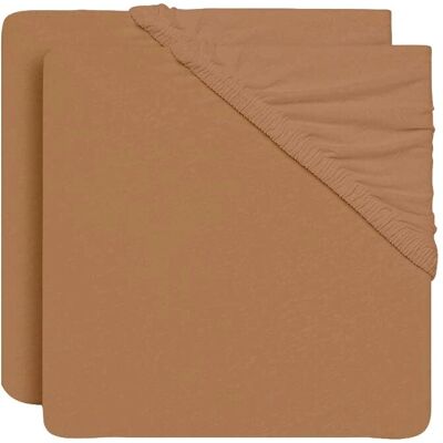 Jollein Drap de bébé en jersey - Lot de 2, Biscuit, 40x80/90cm - Lit et Berceau - Publicité Jollein Drap de bébé en jersey - Lot de 2, Biscuit, 40x80/90cm - Lit et Berceau - Publicité