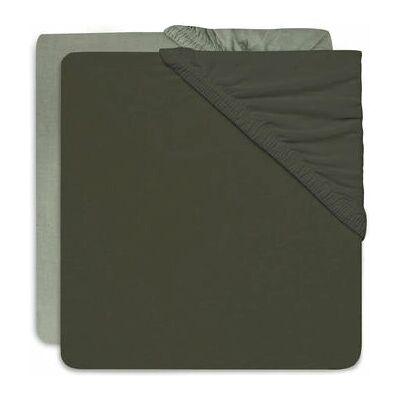 Jollein 2511-507-00154 Ash Green/Leaf Green Pościel w rozmiarze 60x120 cm do łóżeczka Jollein 2511-507-00154 Ash Green/Leaf Green Pościel w rozmiarze 60x120 cm do łóżeczka