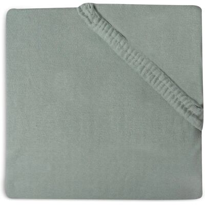 Jollein - 511-565-00095 - Ash Green - Drap-housse - Publicité Jollein - 511-565-00095 - Ash Green - Drap-housse - Publicité