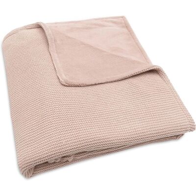 Jollein Wild Rose Baby Crib Blanket - Fleece, 100x150cm Jollein Wild Rose Baby Crib Blanket - Fleece, 100x150cm
